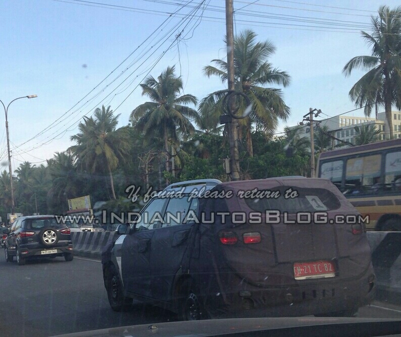 Hyundai ix25 Compact SUV Spied Testing Again