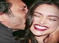 Deepika Padukone and Homi Adajania Kiss