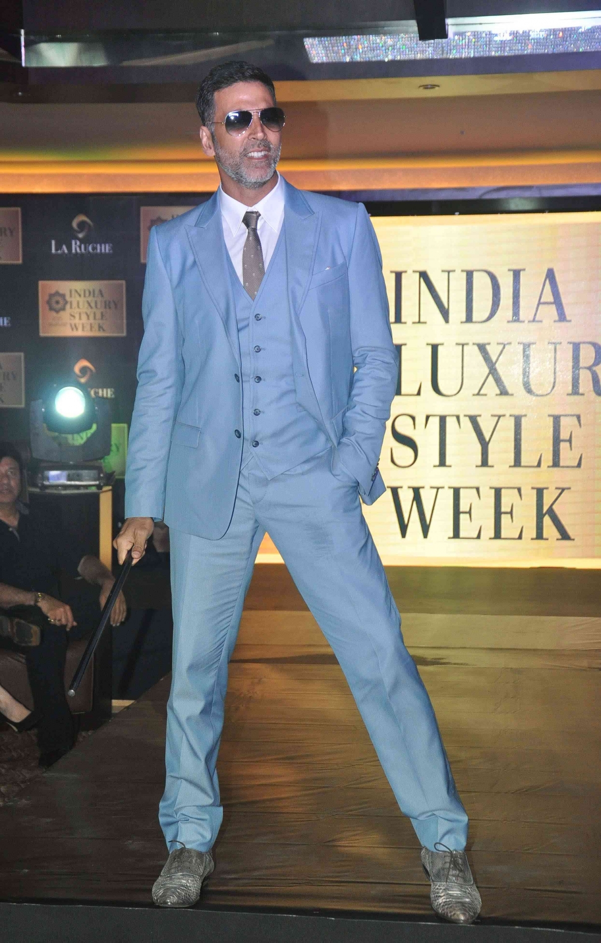 Akshay Kumar Walks The Ramp at The India Luxury Style Week 2015