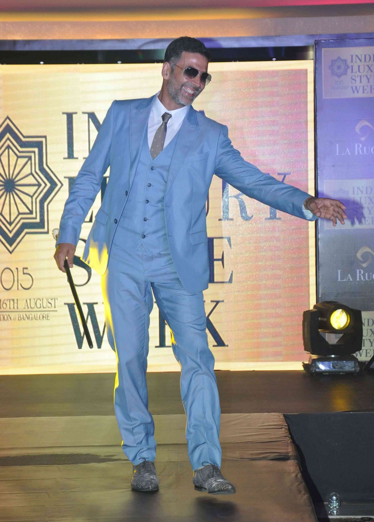 Akshay Kumar Walks The Ramp at The India Luxury Style Week 2015
