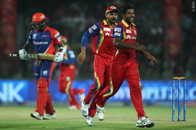 Varun Aaron took two important wickets against Delhi Dardevils. Aaron