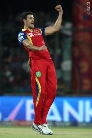 Mitchell Starc will be the main man for RCB when they face RR in their IPL 2015 game Mitchell Starc RCB