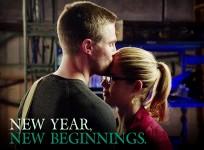 Oliver and Felicity in 'Arrow'