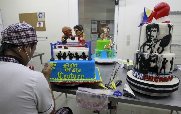 Fight of the century cake