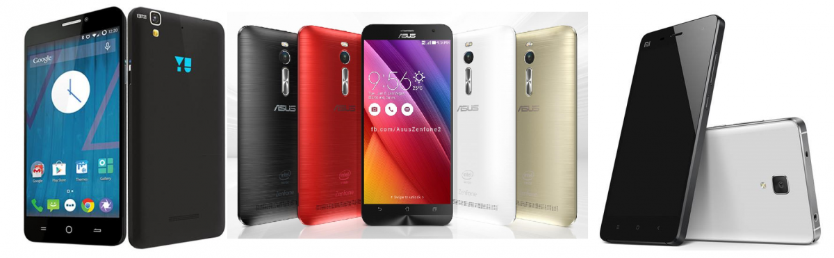 Xiaomi Mi 4i Vs Asus ZenFone 2 Vs Yu Yureka: Which Is The Best Mid Range Smartphone?