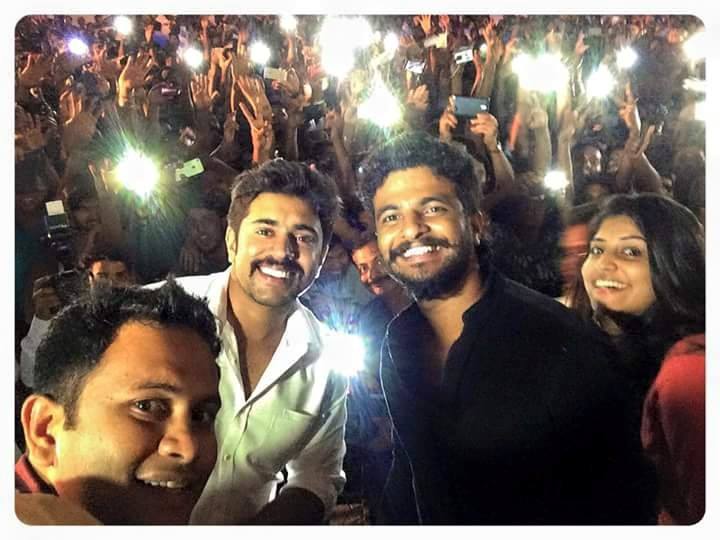 Oru Vadakkan Selfie team in Dubai