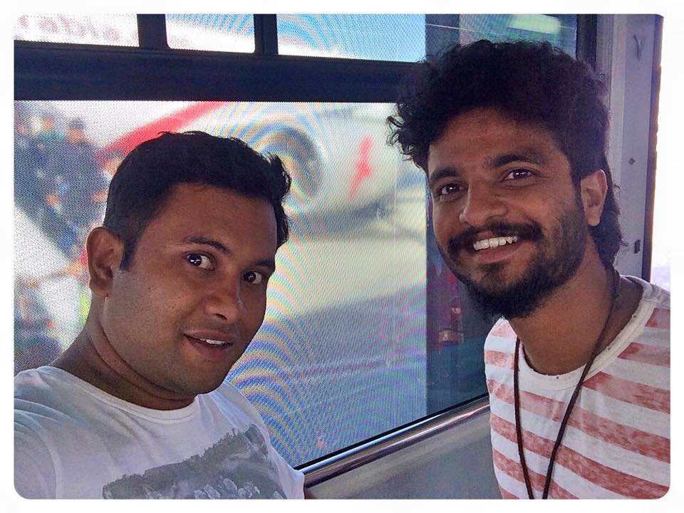 Oru Vadakkan Selfie team in Dubai