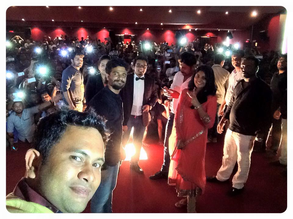 Oru Vadakkan Selfie team in Dubai