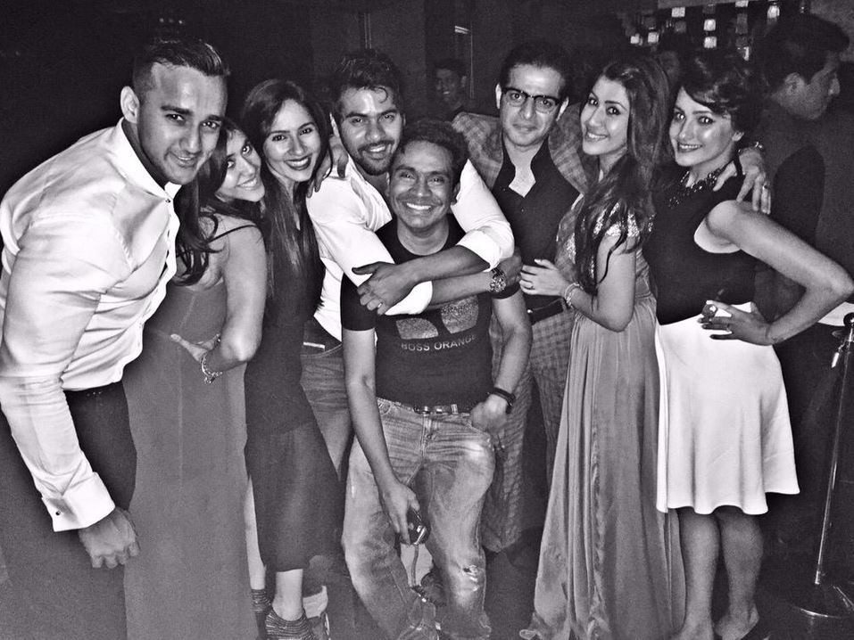 Karan Patel and Ankita Bhargava Cocktail Party