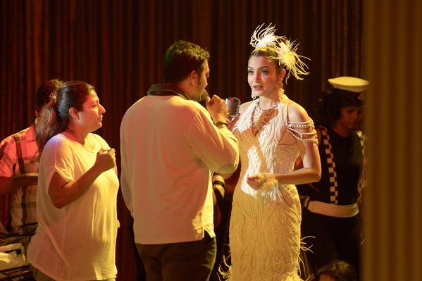 On-the-sets of 'Bombay Velvet': Anushka Sharma On-the-sets of 'Bombay Velvet'