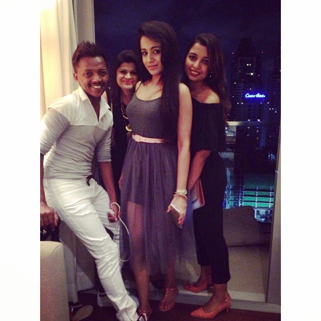 Trisha and her friends in Bangkok Trisha and her friends in Bangkok