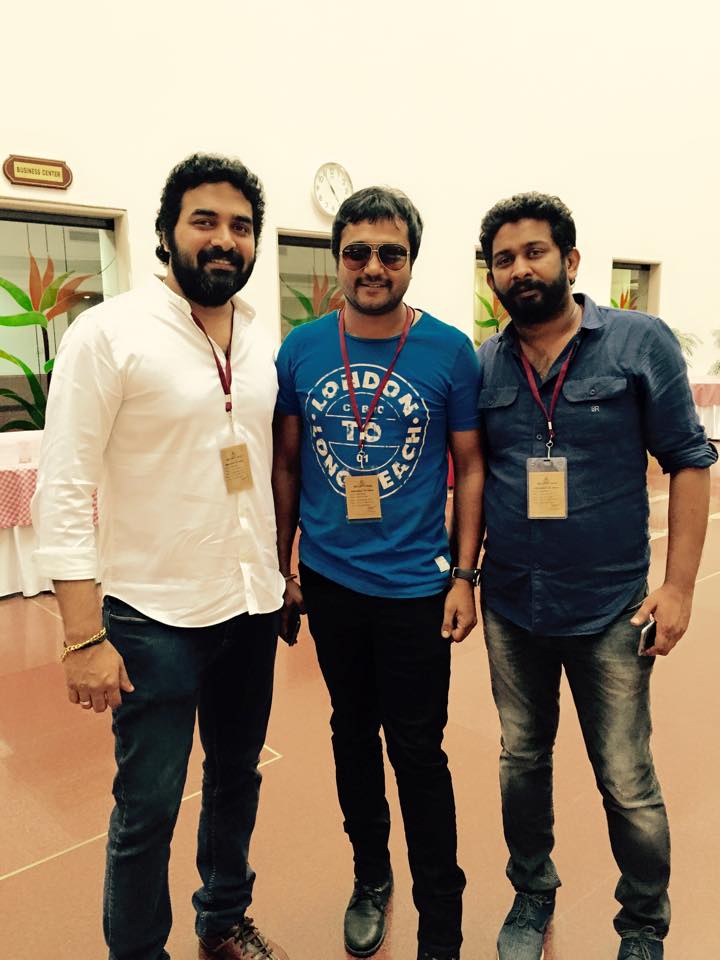 Gopi Sunder, Bobby Simha and Vivek Gopi Sunder, Bobby Simha and Vivek