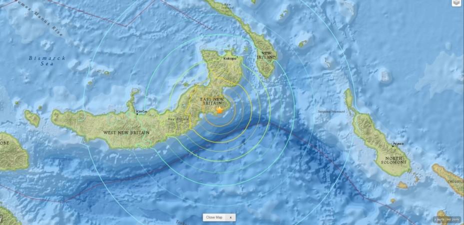 Papua New Guinea Earthquake