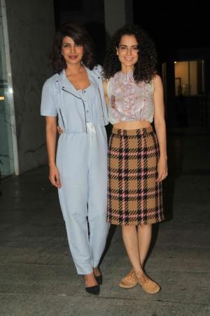 Priyanka Chopra, Kangana Ranaut Priyanka Chopra, Kangana Ranaut Celebrate National Award Win