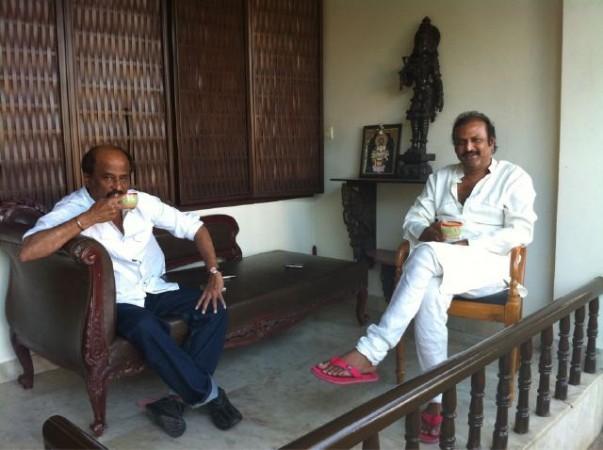 Rajinikanth and Mohan Babu