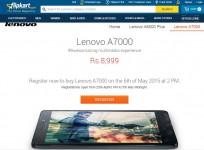Lenovo A7000 Flipkart Flash Sale 4.0 to Start on 6 May
