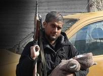 An Indian national, Siddhartha Dhar, also known as Abu Rumaysah, who fled to Syria from UK to join poses with his baby.