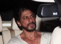 Shah Rukh Khan Outside Salman Khan's Residence