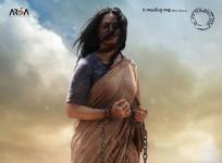Anushka in Baahubali Poster