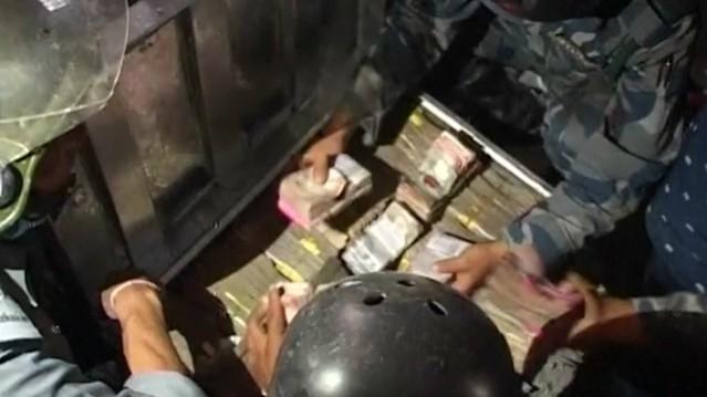 Nepal: Police find over 25m rupees under destroyed bank