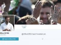 Rahul Gandhi's new Twitter Account
