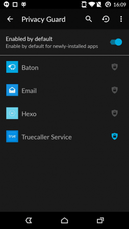 Privacy Guard Cyanogen Privacy Guard Cyanogen