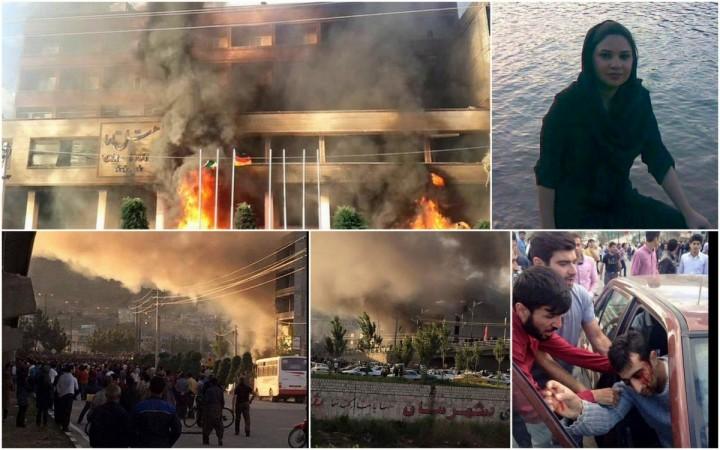 A 23-year old Kurdish woman allegedly jumped to death from a hotel to escape being raped by an Iranian intelligence official.