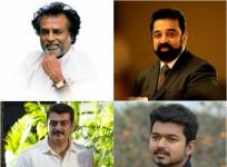 Rajinikanth, Kamal Haasan, Ajith, Vijay