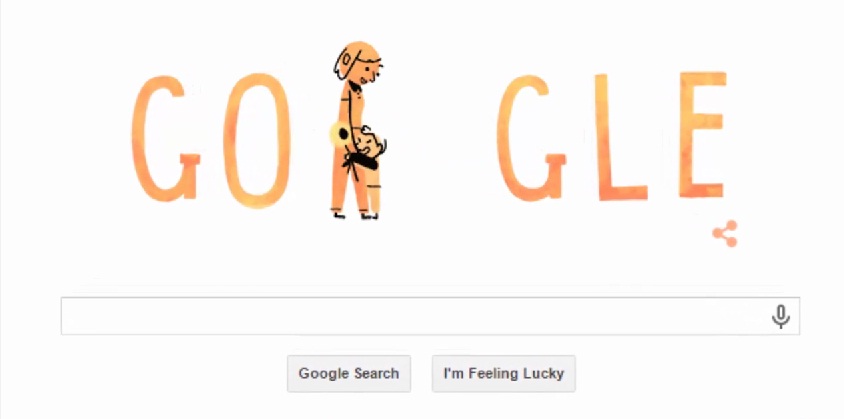 Google Doodle on Mother's Day