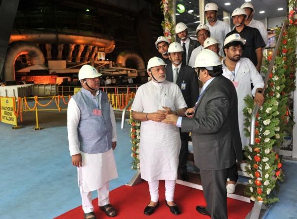 modi IISCO steel plant