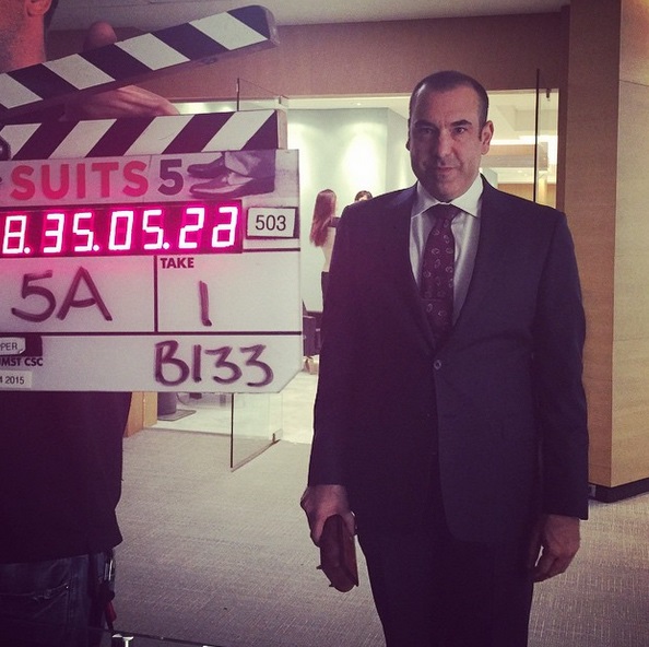 Louis Litt waiting for 'Action'
