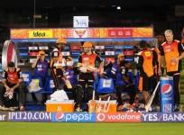Shikhar Dhawan David Warner Tom Moody SRH