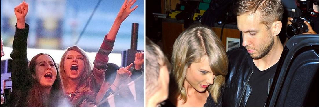 Taylor Swift is utilizing all her free time before she goes off to the tour to spend time with beau Calvin Harris. She was recently spotted in Taylo Swift and Calvin Harris