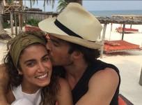 Nikki Reed and Ian Somerhalder