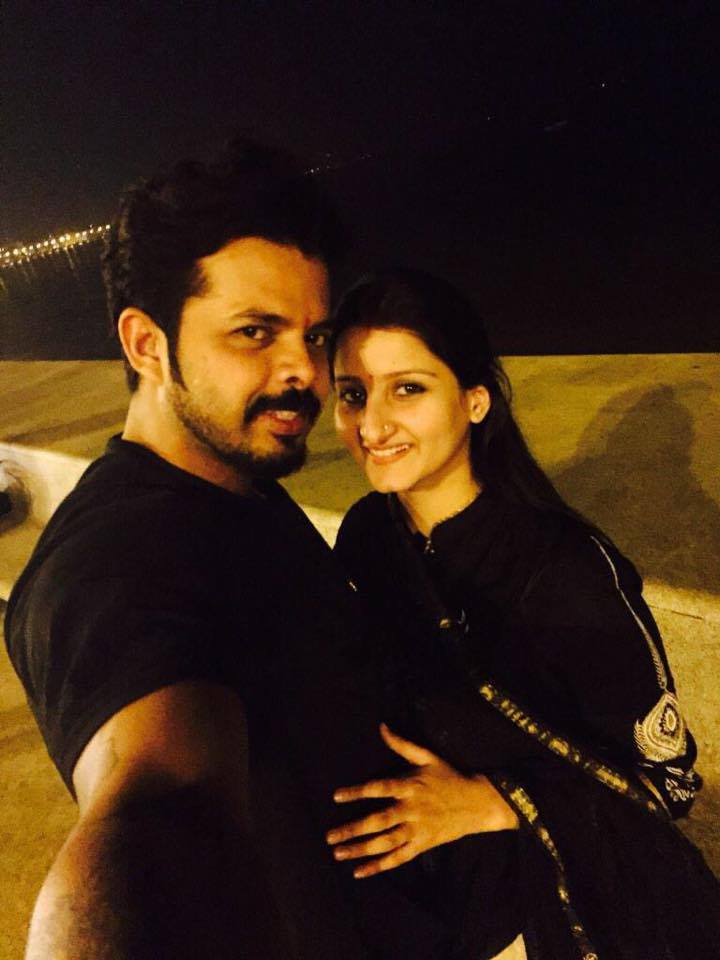 Sreesanth and Bhuvneshwari Kumari