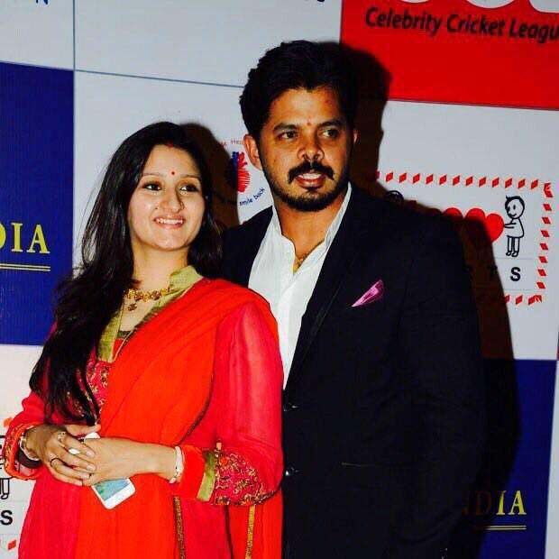 Sreesanth and Bhuvneshwari Kumari