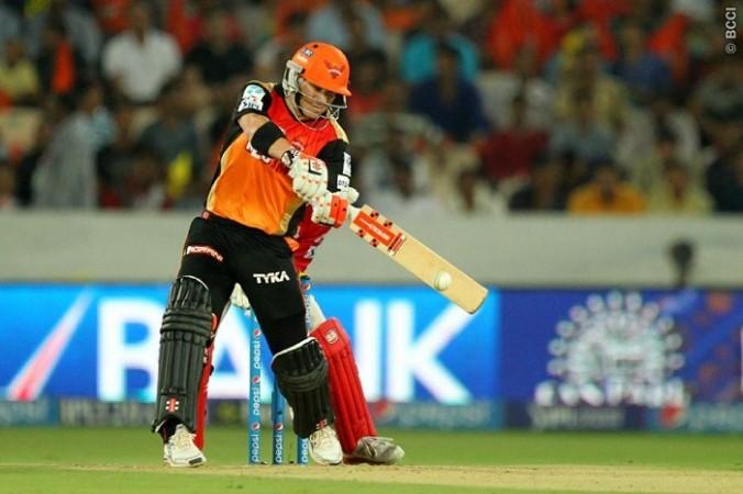SRH opener David Warner was at his unstoppable best against KXIP David Warner SRH