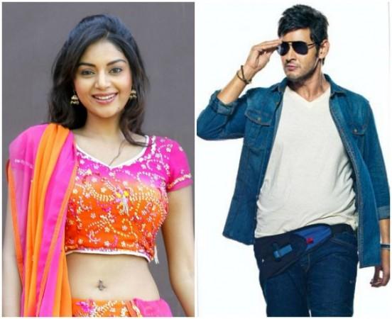 Sanam Shetty and Mahesh Babu Sanam Shetty and Mahesh Babu