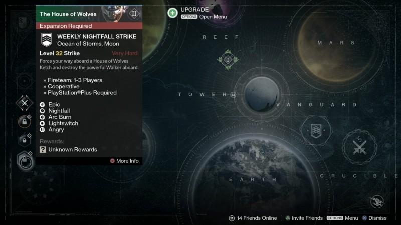 Destiny: House of Wolves Nightfall Strike Leaked