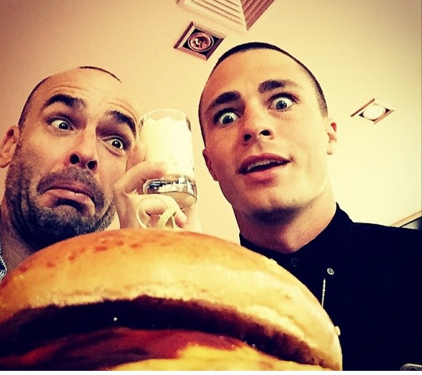 Paul Blackthorne and Colton Haynes Paul Blackthorne andColton Haynes