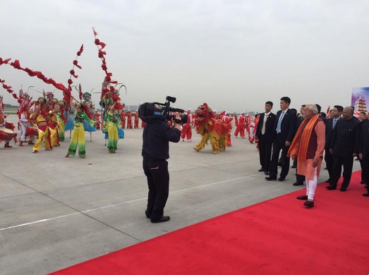 Modi in China