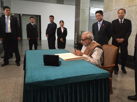 Modi in China