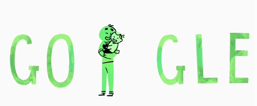 Google Doodle celebrates Father's Day in Germany