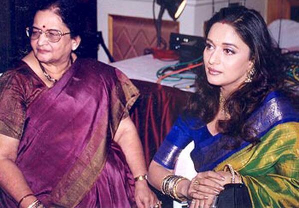 Rare Picture of Madhuri Dixit Nene