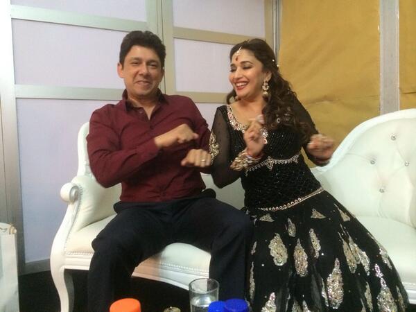 Rare Picture of Madhuri Dixit Nene