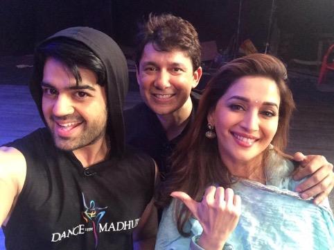 Rare Picture of Madhuri Dixit Nene