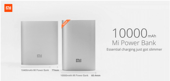 Xiaomi launches 10,000 mAh Power Bank in India Xiaomi launches 10,000 mAh Power Bank in India