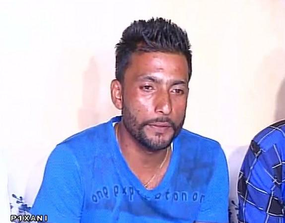 Harjit Masih, the only Indian among the 40 workers, who escaped Isis in Iraq.