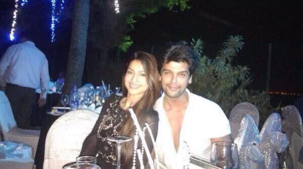 Gauahar Khan and Kushal Tandon Gauahar Khan and Kushal Tandon