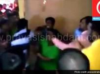 Video of People attacking a man in Doha goes viral